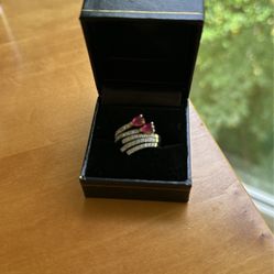 Effy Ruby And Diamond Ring