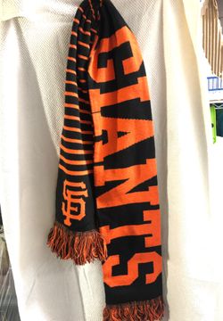 Wool SF Giants scarf