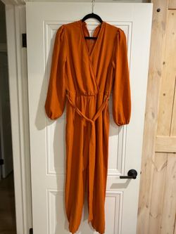 Orange Romper
