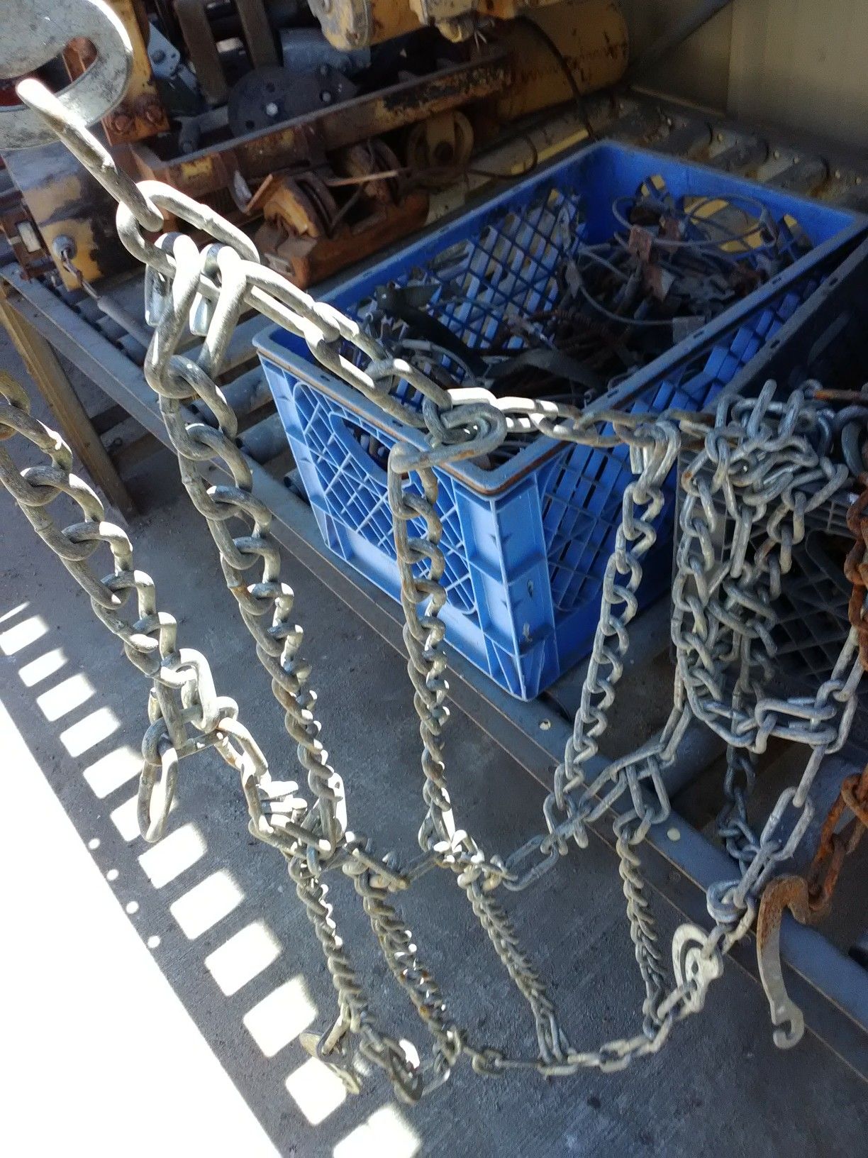 Big tractor tire chains
