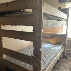 Bunk Beds Frame ( Mattresses Not Included) 