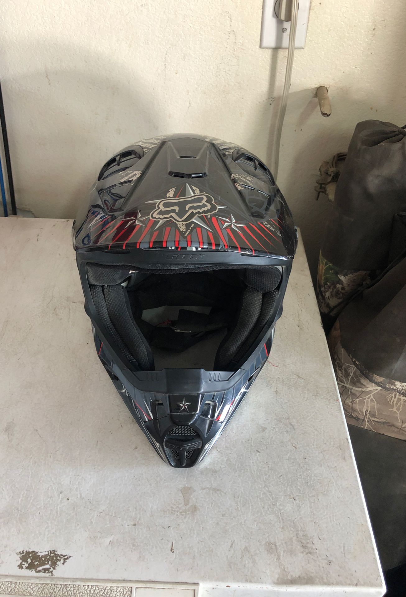Dirt bike/ off road fox helmet !