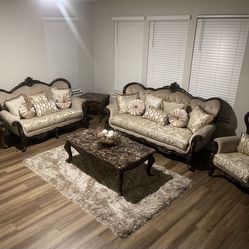 couch loveseat and chair
