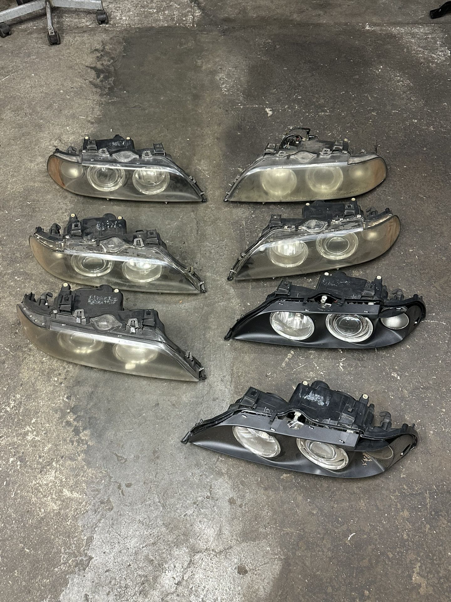 2000-2003 Bmw E39 530-540-m5 Headlights Facelift
