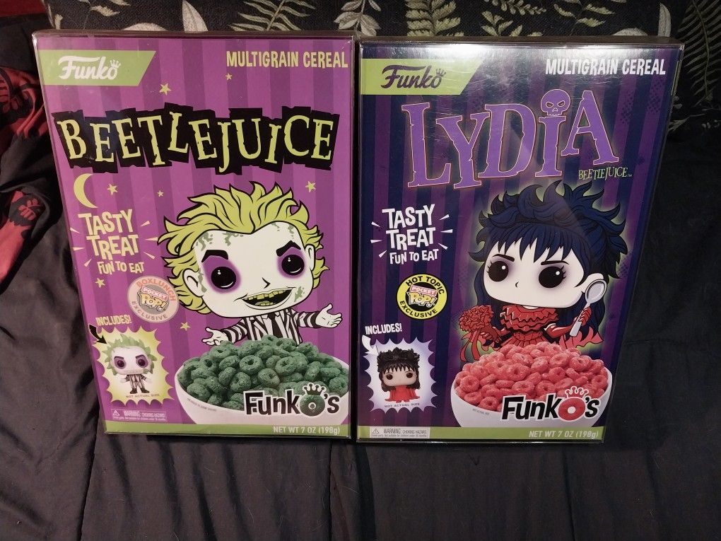 Collectable Funko Beetlejuice Cereal Unopened
