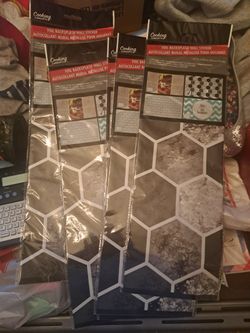 5 Pack Stick On Backsplash 
