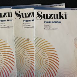 Suzuki Violin Book 1-3