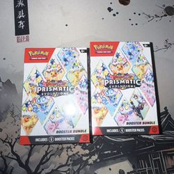 Prismatic Evolution Booster Bundle 