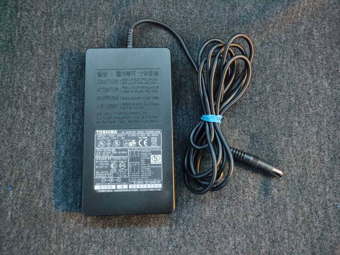 Untested Toshiba AC Adaptor