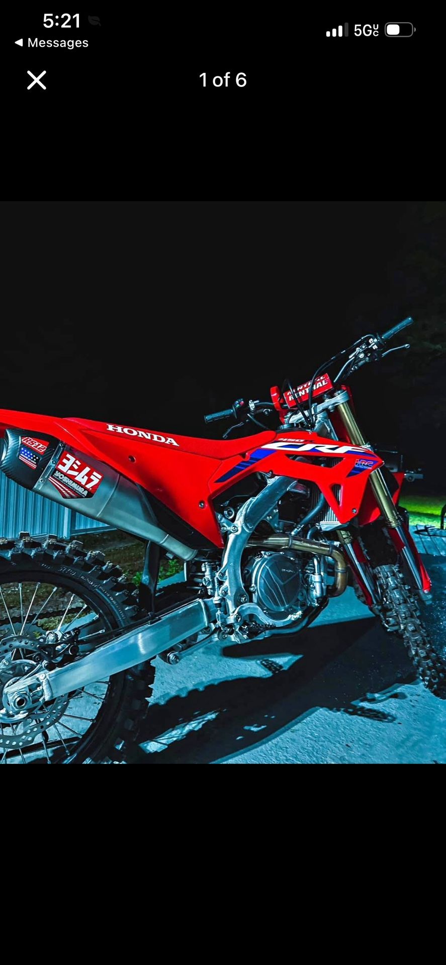 2024 Honda CRF450R
