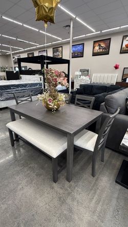 6 PC DINING TABLE