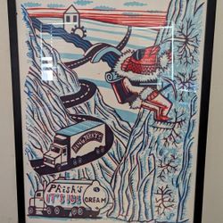 Phish Jim Pollock "It's Ice" Ben & Jerry's Jim Pollock Signed 683/2000