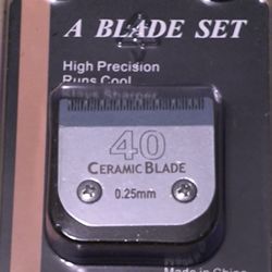 Oster and Andis Ceramic clipper Blades. 