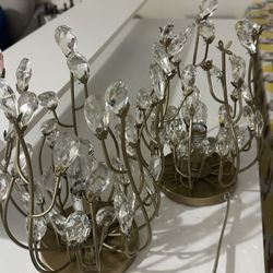 Two Beautiful Side Table Lamps 