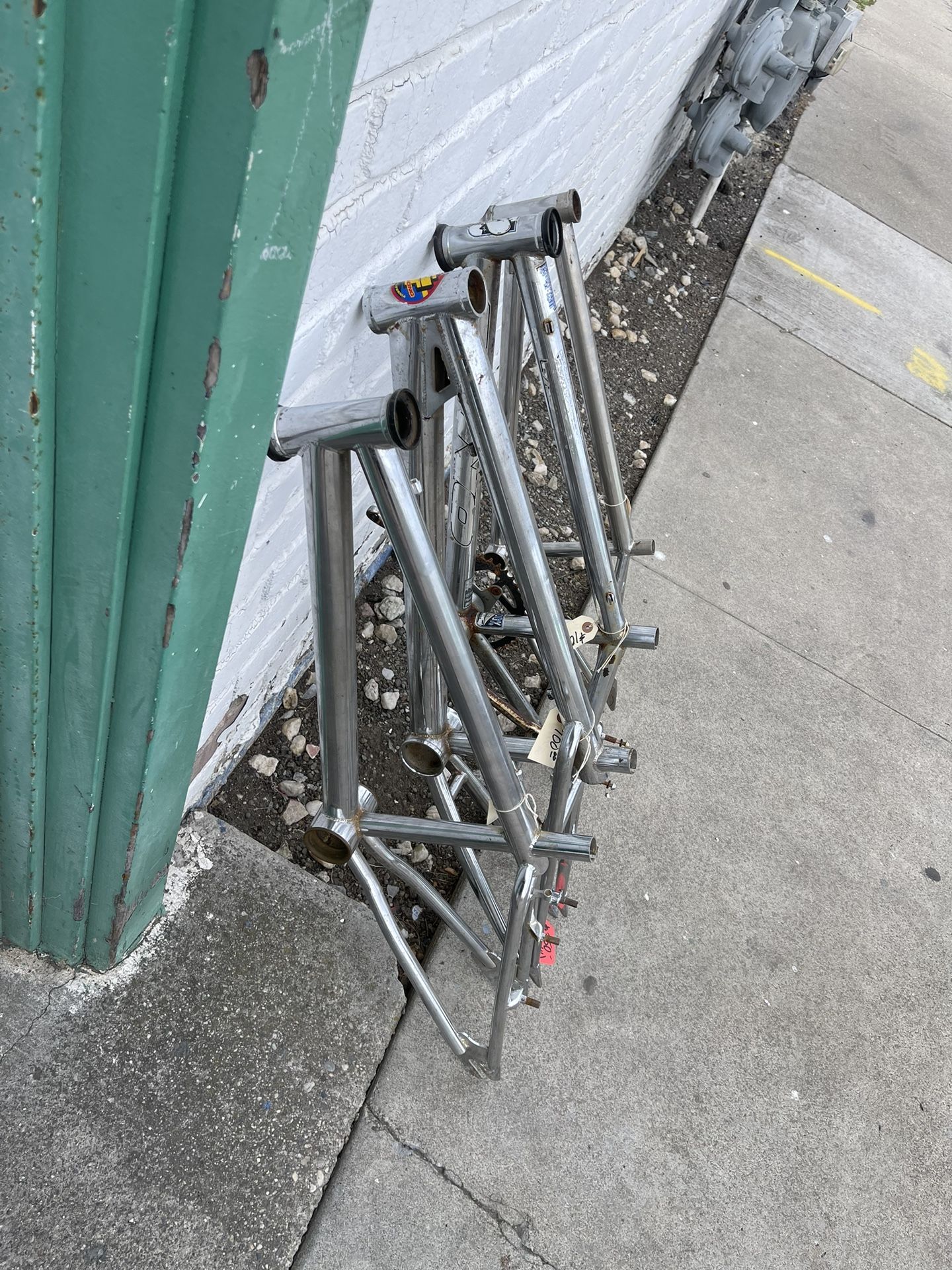 4 BMX Chrome Bicycle Frames 2 GTs 1 Dyno And 1 Redline 175 for Sale in