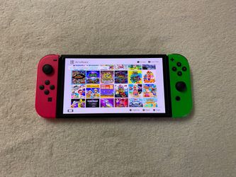 NINTENDO SWITCH MOD with 125 Switch Games