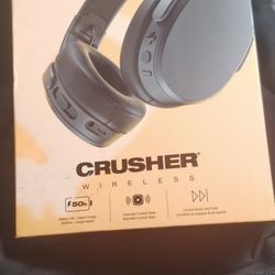 Skullcandy Crusher Wireless ( Black)