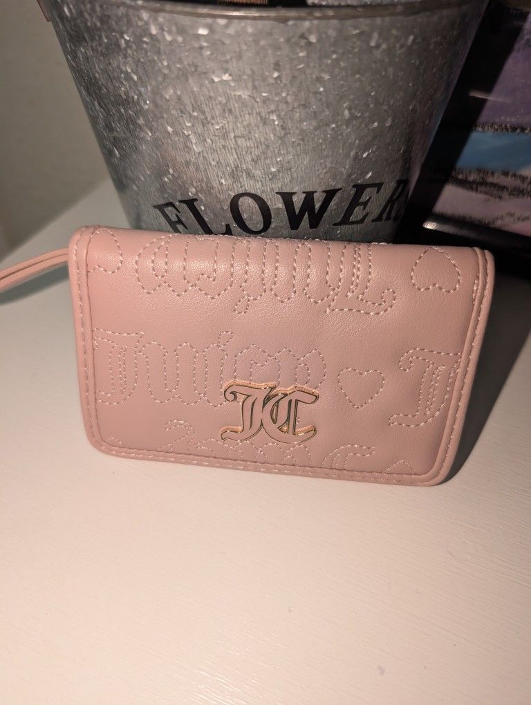 Juicy Couture Small Pink Wallet