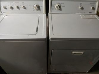 Kenmore set washer and gas dryer they both work great