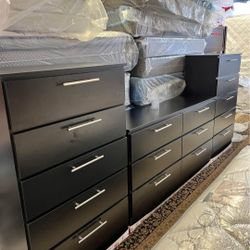 2 Chest and 1 Dresser / 2 Gaveteros y 1 Cómoda 🚚[Fast-Delivery]💨