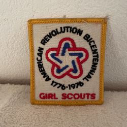 Vintage Girl Scouts Patch Sew On Iron On Patch.