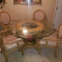 Dining room Table and Mirror 