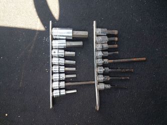 Snap-on metric and standard hex socket 16 pieces