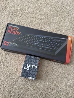CyberPowerPC keyboard and mouse