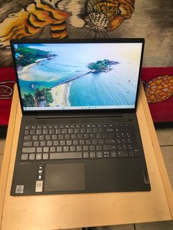 15.6” Lenovo ideapad 5 window 11 i5 Processor 10th Gen 256gb SSD 8gb Ram come with charger