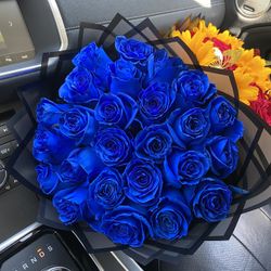 Fresh Blue Roses 🌹 