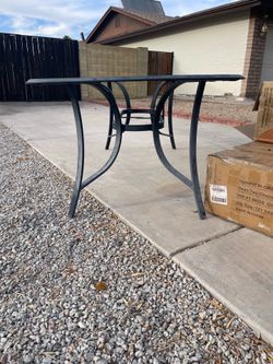 Patio table