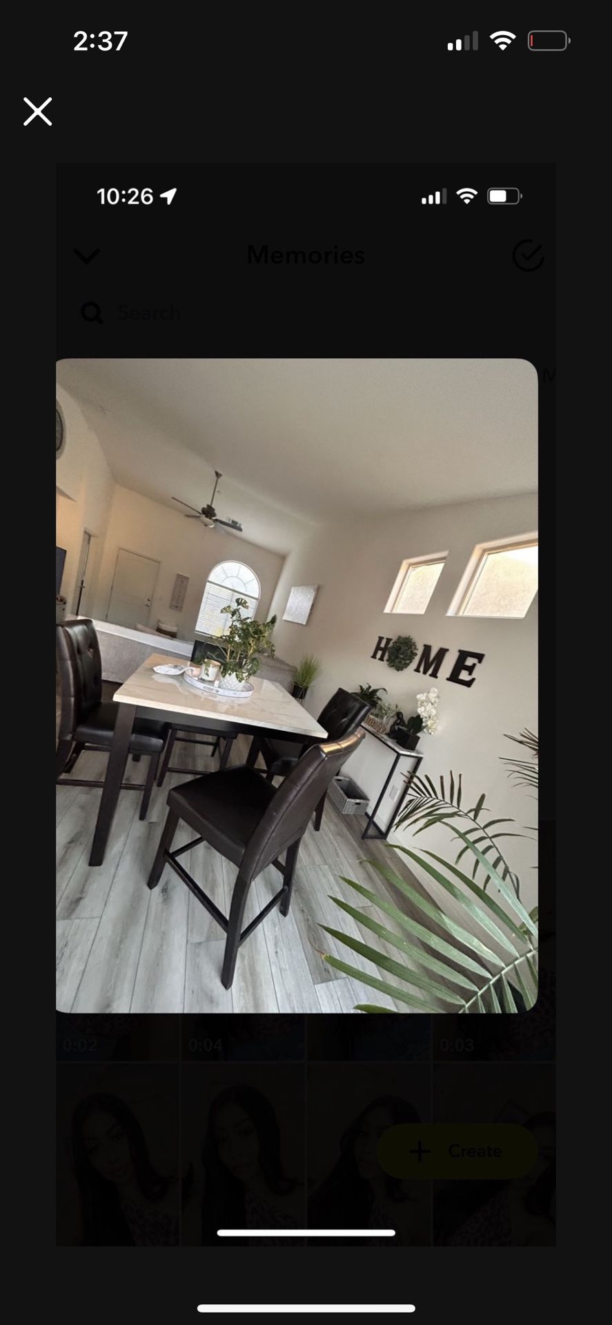 High Table And Chairs