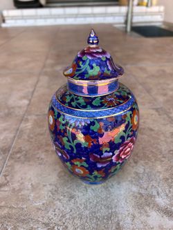 Booths Jacobean Antique Vase