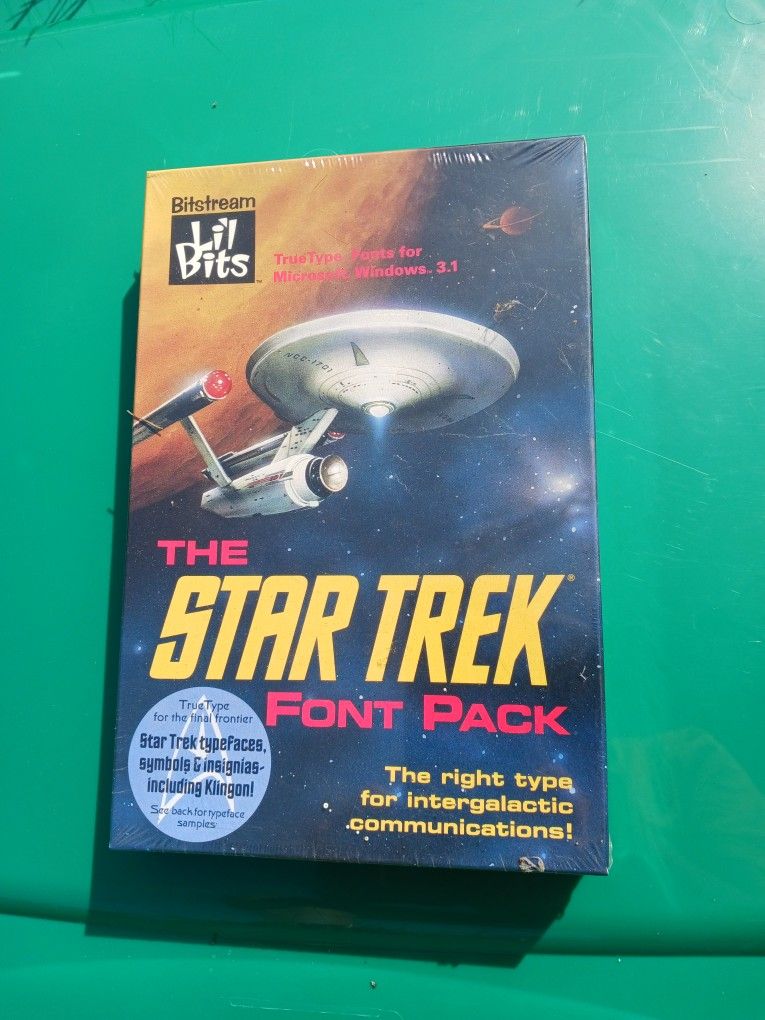 STAR TREK FONT PACK