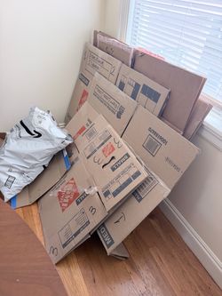 Used Moving Boxes Mixed Sizes Lot