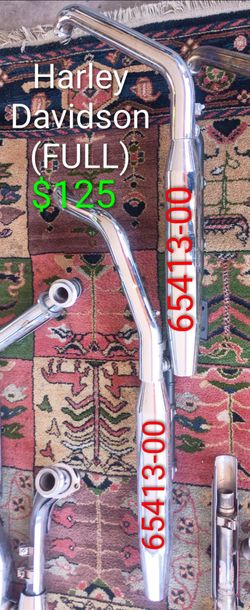 2000-2006 Harley Davidson Twin Cam Softail and Dyna Exhaust (FULL) with mufflers