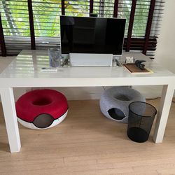 White West Elm Desk