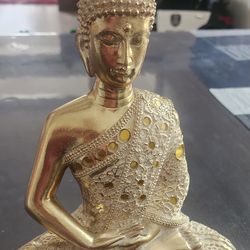 blissful Buddha Statue
Condition brand new 
no returns 
Feel free to ask questions 
happy to bundle