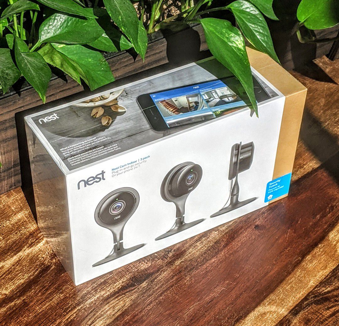 Google Nest Indoor Camera (New, set of 3)