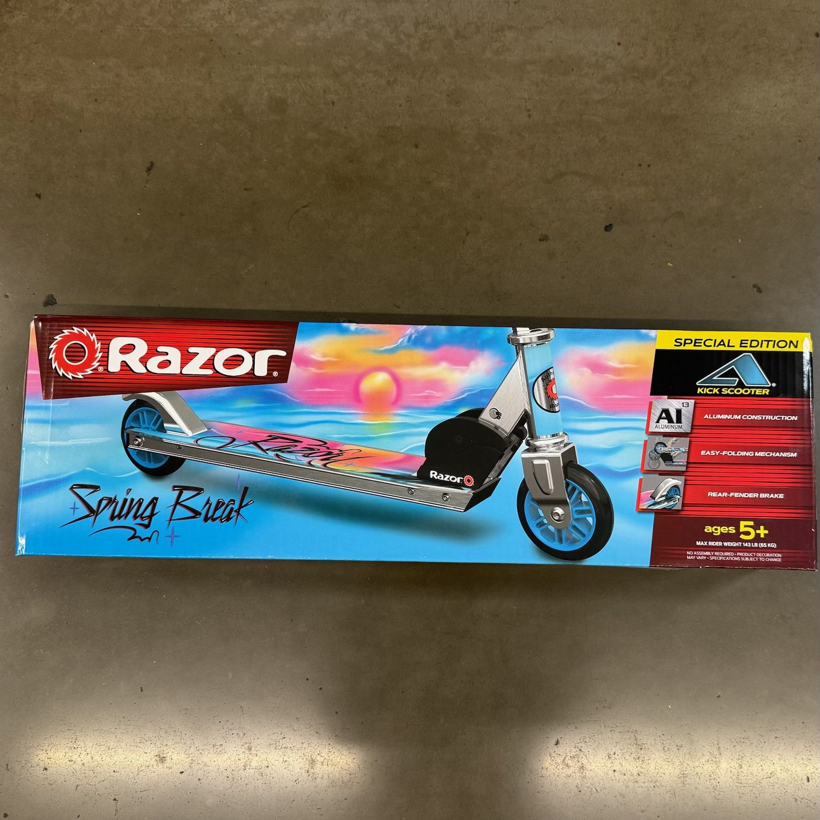 Folding Kids Kick Scooter (Brand New)
