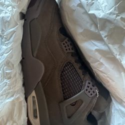 Jordan 4 A Ma Maniere Dark Mocha Sz 9