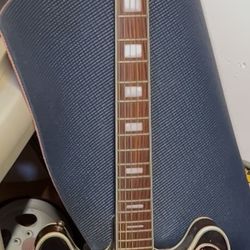 DOMINO Dawson slim line semi-hollow electric guitar, ca 1970, made in Japan, light sunburst,