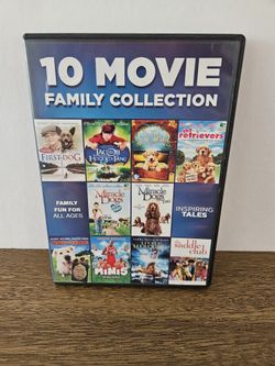 DVD 10 Full Length Movies With Dogs