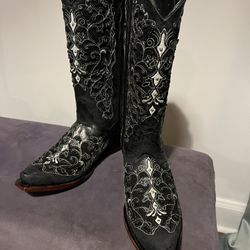 Suze 10 All Leather Boots  Black