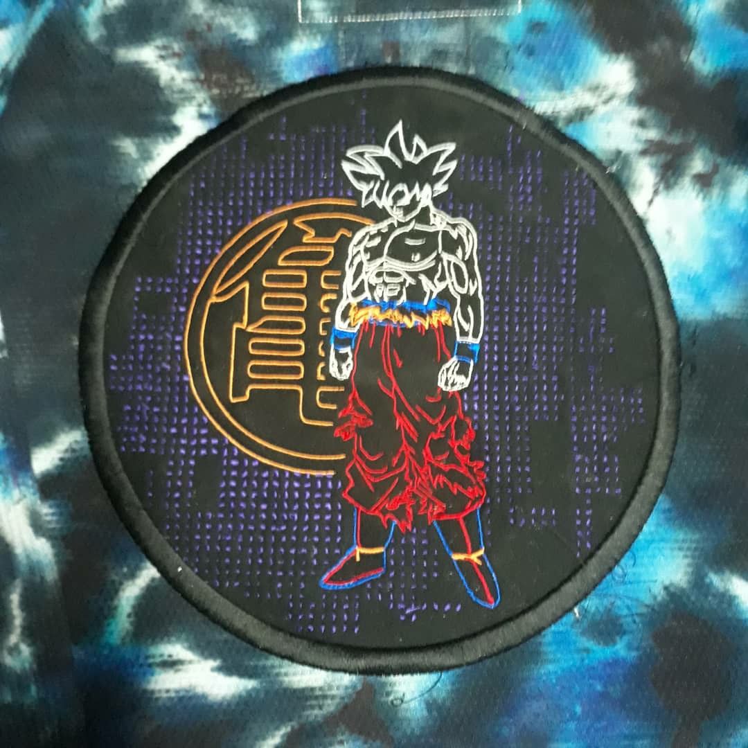 Persona A0 Jiu Jitsu Gi Kimono DBZ Goku patch