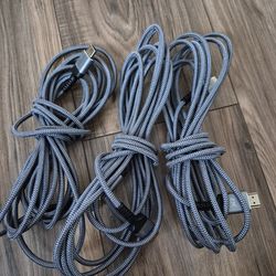 HDMI CORDS 20 FEET LONG 3 SET