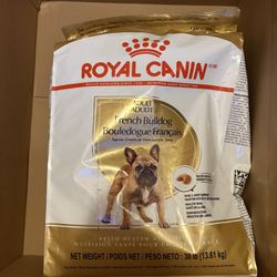 Royal Canin Breed Health Nutrition French Bulldog Adult Dry Dog Food, 30 lb Bag NEW 2027 Expiration