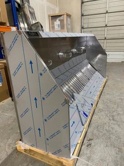 VENT HOOD 10 FT FOOD TRUCK CERTIFIED
