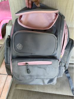 Gray jeep diaper bag