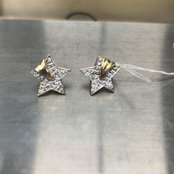 14k Earrings With Czs 